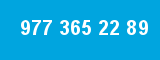 977 365 22 89 977 365 22 89